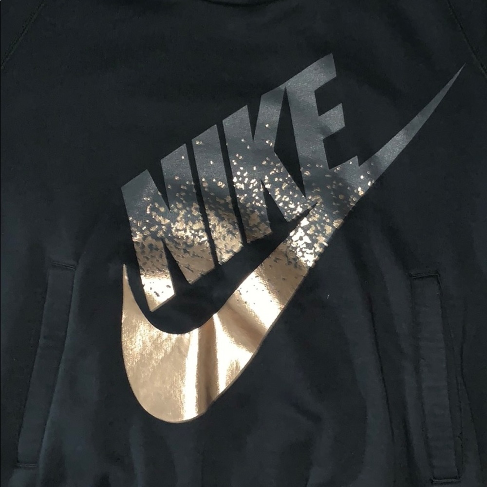 Nike black running hoodie